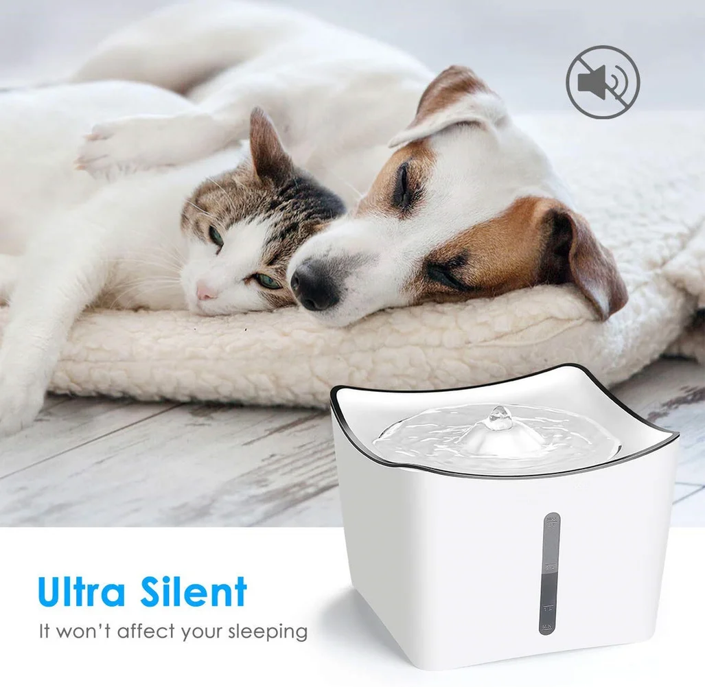 Кошка фонтан 3л автоматический питье воды для домашних животных диспенсер с