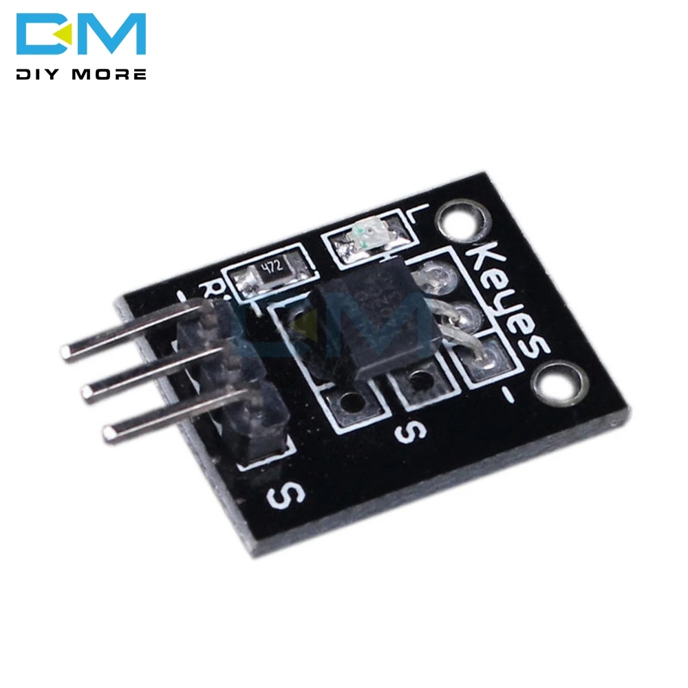 Для Arduino KY-001 DS18B20 модуль датчика температуры измерительный модуль DC 3V~ 5V Плата