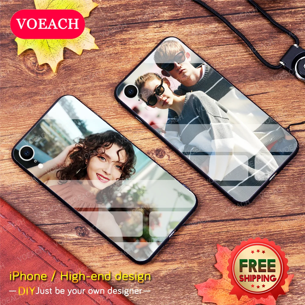 Индивидуальный чехол для телефона iPhone закаленное стекло 6 7 8Plus X 1112 Pro XS MAX XR SE