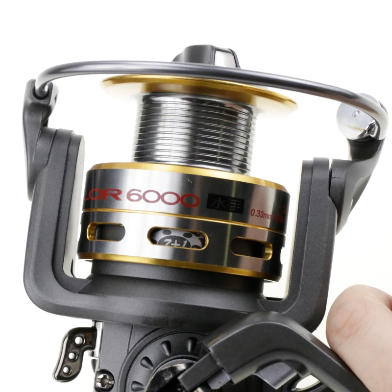 Спиннинговая катушка из алюминиевого сплава с ультраплавным соотношением