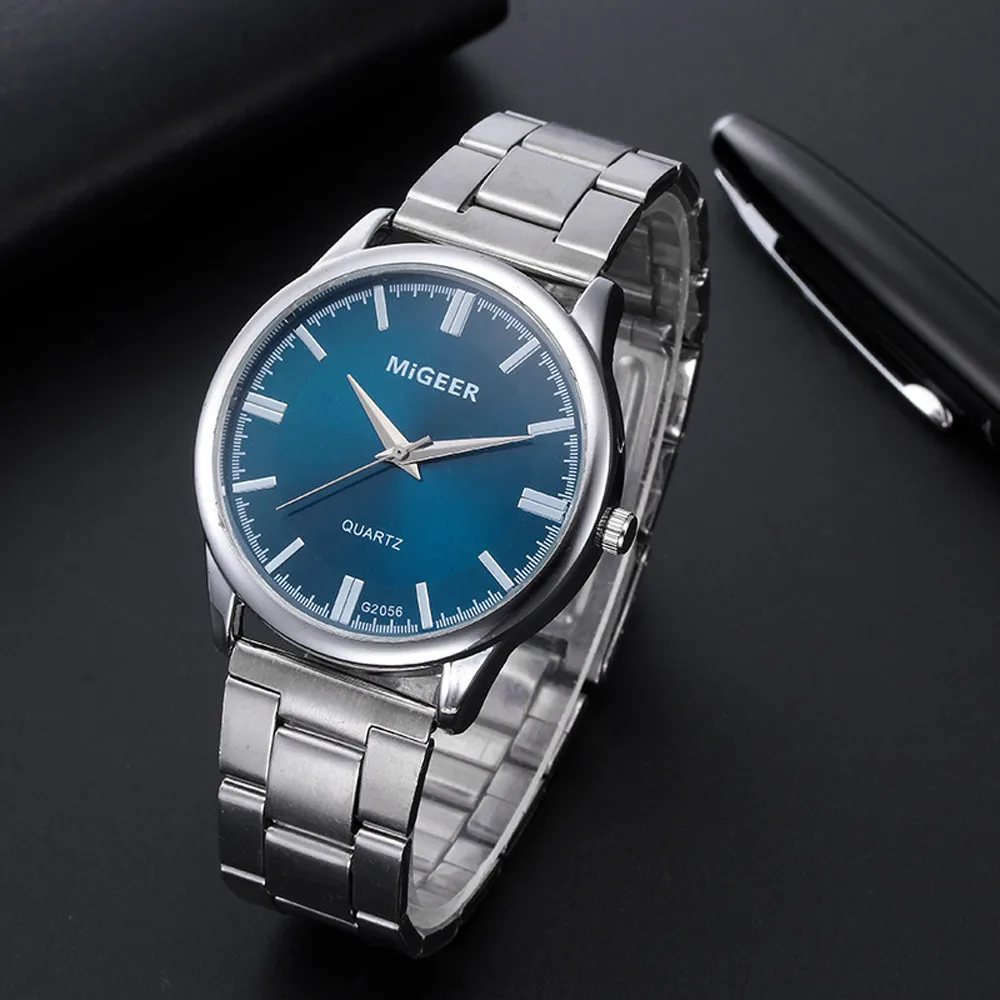 

Fashion Man Stainless Steel Quartz Wristwatches Digital Watch For Men Waterproof Luxury Watch Men Automatic Breitling Relógio