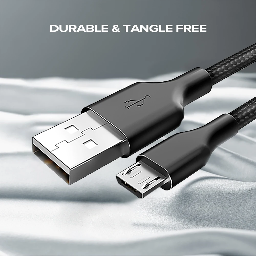 Кабель Micro USB для быстрой зарядки 1 м 2 м|Кабели мобильных телефонов| |