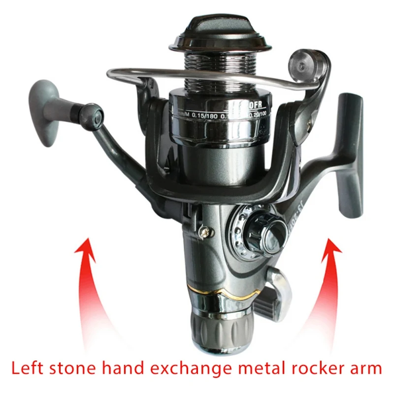 

Fishing Reel Spinning Metal Spool Spinning Wheel High Speed Gear Ratio For Sea Fishing Carp Fishing Reel