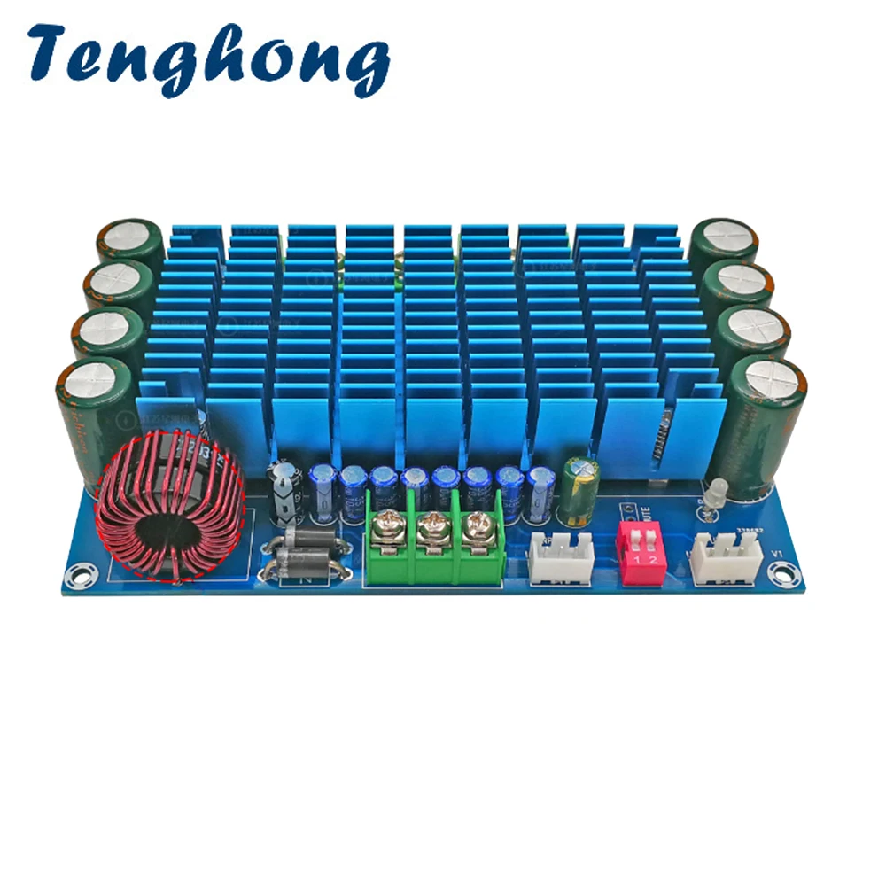 Tenghong TDA7850 4x50W фары для автомобилей Динамик усилитель цифровой аудио доска 4 канала