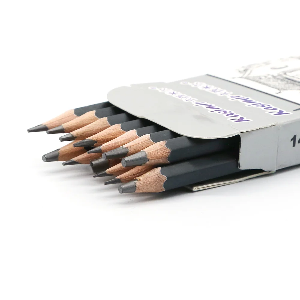 14 Pcs/set Professional Art Sketch Drawing Writing Pencil1B 2B 3B 4B 5B 6B 7B 8B 10B 12B 2H 4H 6H HB Pencil Stationery Supplies |