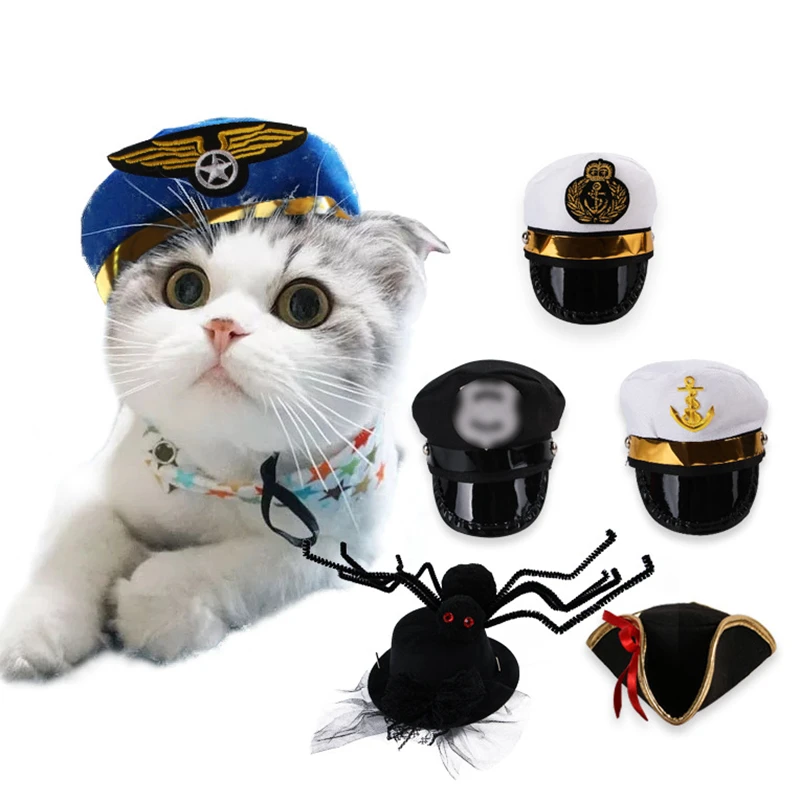 

Funny Pet Hat for Dog Cat Caps Cute Cool Photo Props Puppy Cats Festival Accessories Halloween Christmas Pet Supplies