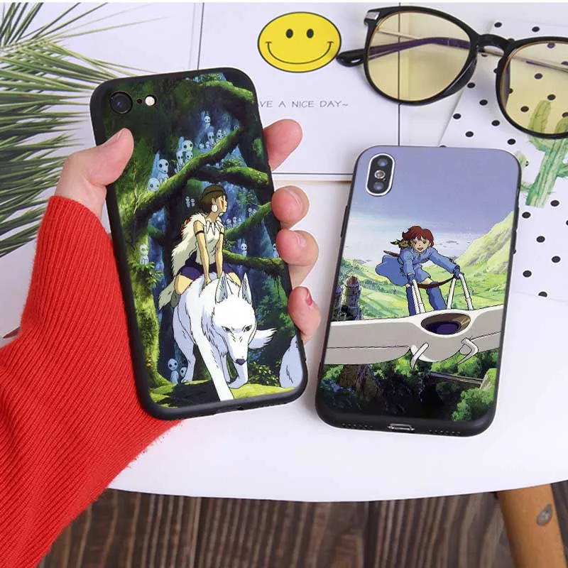 Мягкий силиконовый чехол для телефона iPhone 7 11 pro max XR X 6S 8 XS MAX 6 plus SE 5S мультфильм