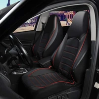 universal pu leather car front seat covers high back bucket seat cover fit most cars trucks suvs 2 pcs auto seat covers