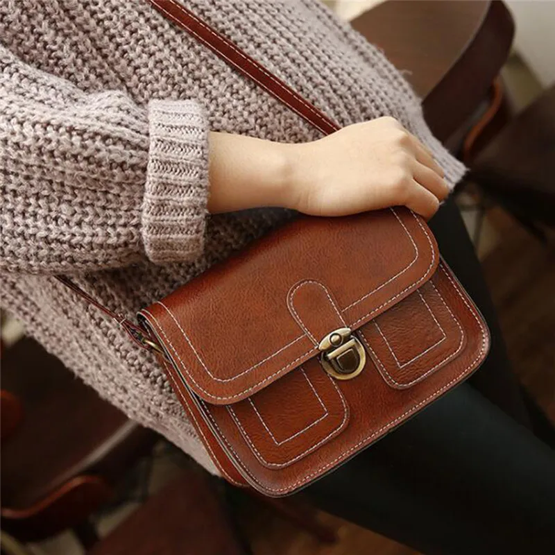 

6 colours Women Bag Ladies Retro Shoulder Bag Messenger Bag Mobile Phone Small Bag