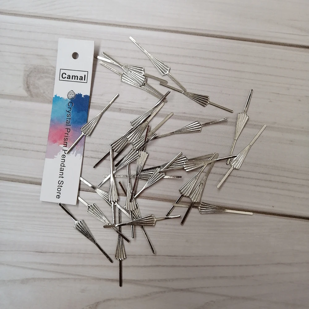 Camal 100 шт. 33 мм хромированная цветная шпилька в виде стрелки металлический