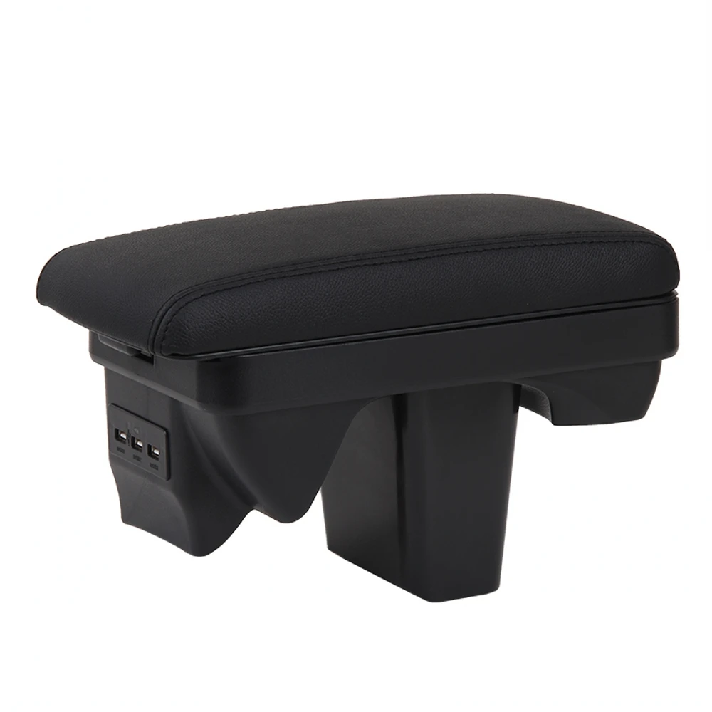 Центральный подлокотник с контейнером для хранения и подстаканником