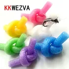 Поролоновый цилиндр для вязания мушек KKWEZVA, 12 шт., 6 мм, материал для производства мушек, искусственные цилиндрические плавающие приманки, парашют