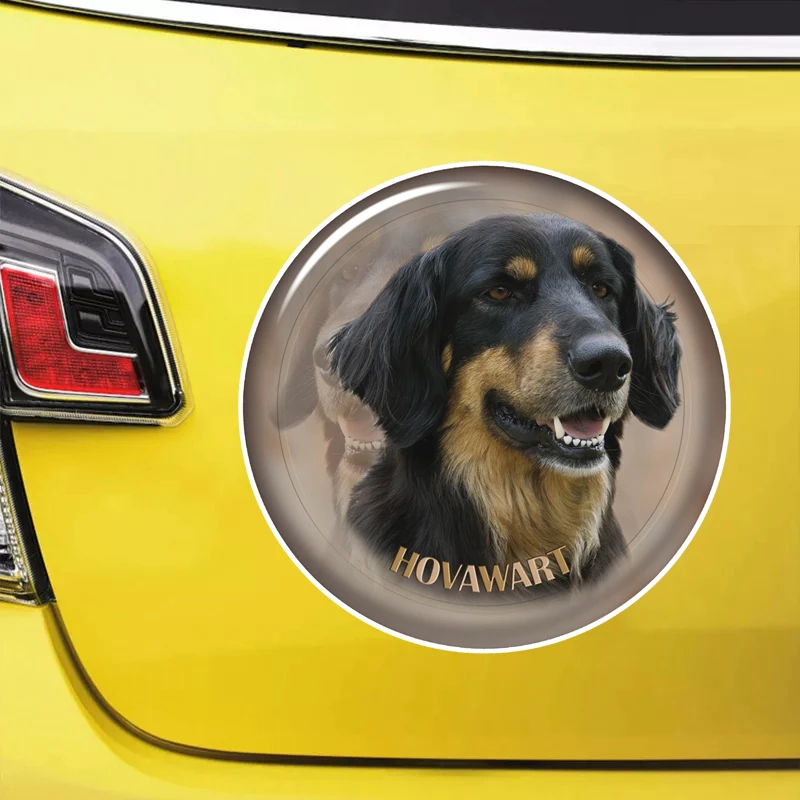 Печатный самоклеющийся наклейки на авто Ховаварт Дог водонепроницаемые наклейки на машину стикер этикеты наклейки стайлинга автомобилей украшения на бампере автомобиля заднее стекло