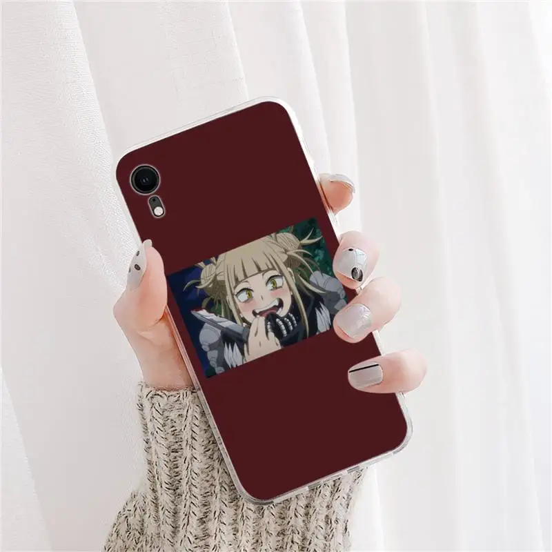 

Himiko Toga Phone Case For iPhone X XS MAX 11 12 pro max 6 6s 7 7plus 8 8Plus 5 5S XR se 2020 case
