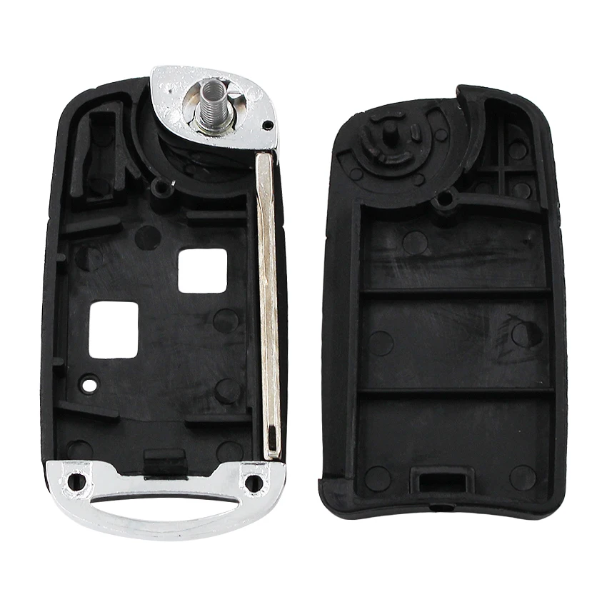 2 кнопки модифицированный Флип складной пульт дистанционного ключа оболочки для