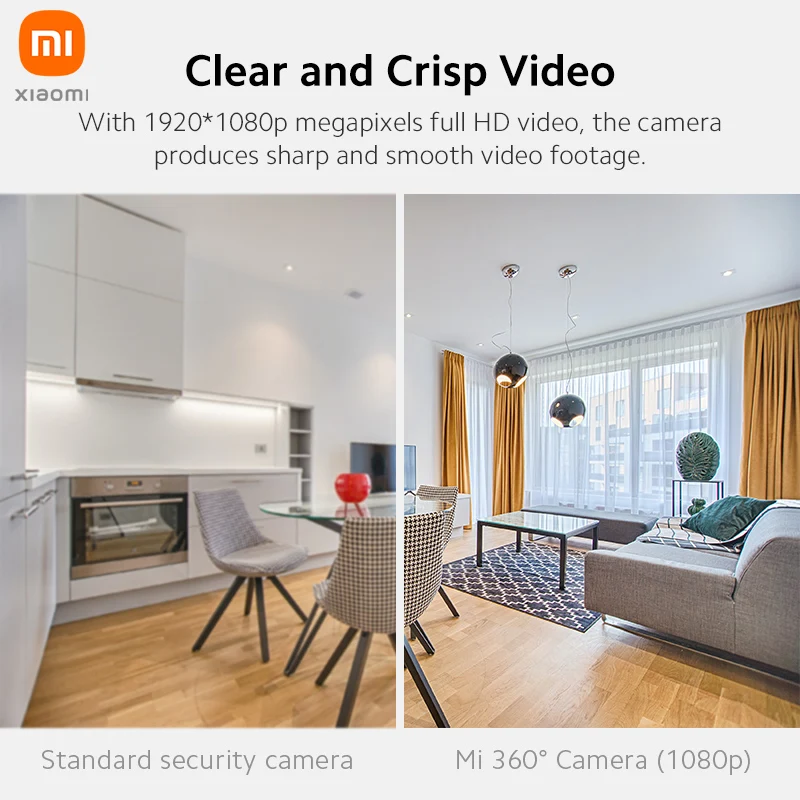 Mi 360° Camera 1080p full protection Infrared Night Vision AI Human Detection | Безопасность и защита