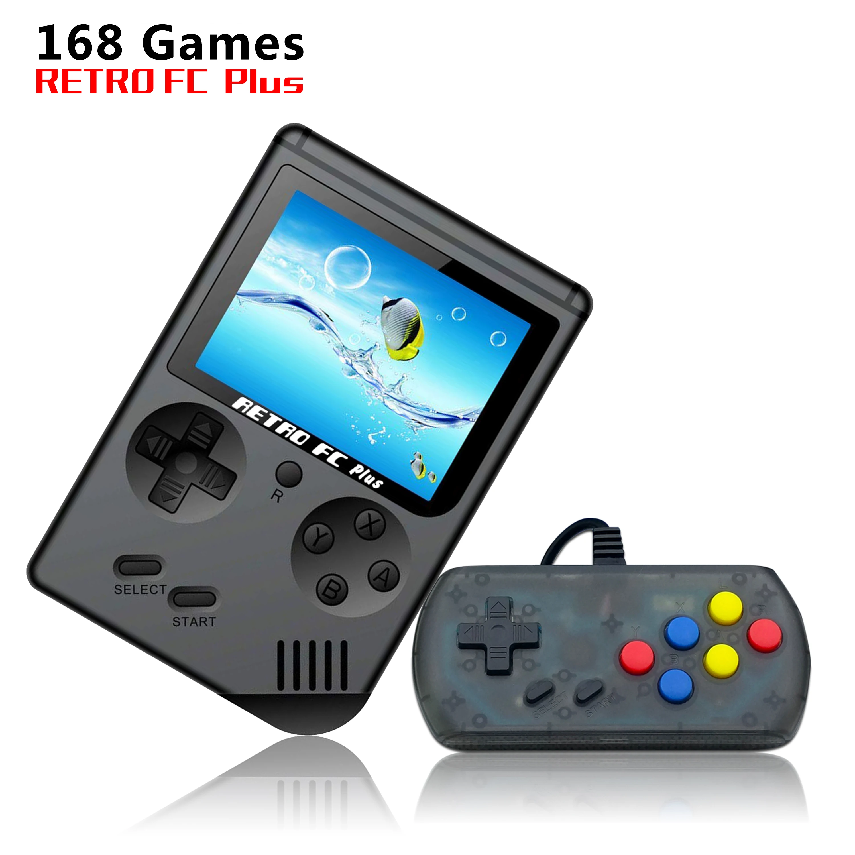 

ANBERNIC RG RC 500 Retro GAMES Video Console Handheld Portable Pocket Player Mini Machine for Kids Birthday Gift Tetro Game