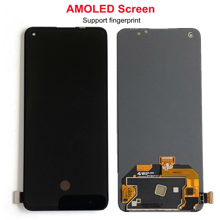 Pantalla LCD AMOLED de 6,43 pulgadas para Oppo Reno5, 5G, PEGM00, PEGT00, CPH2145, Digitalizador de Panel t&aacute;ctil, para OPPO Reno 5, 5G-1