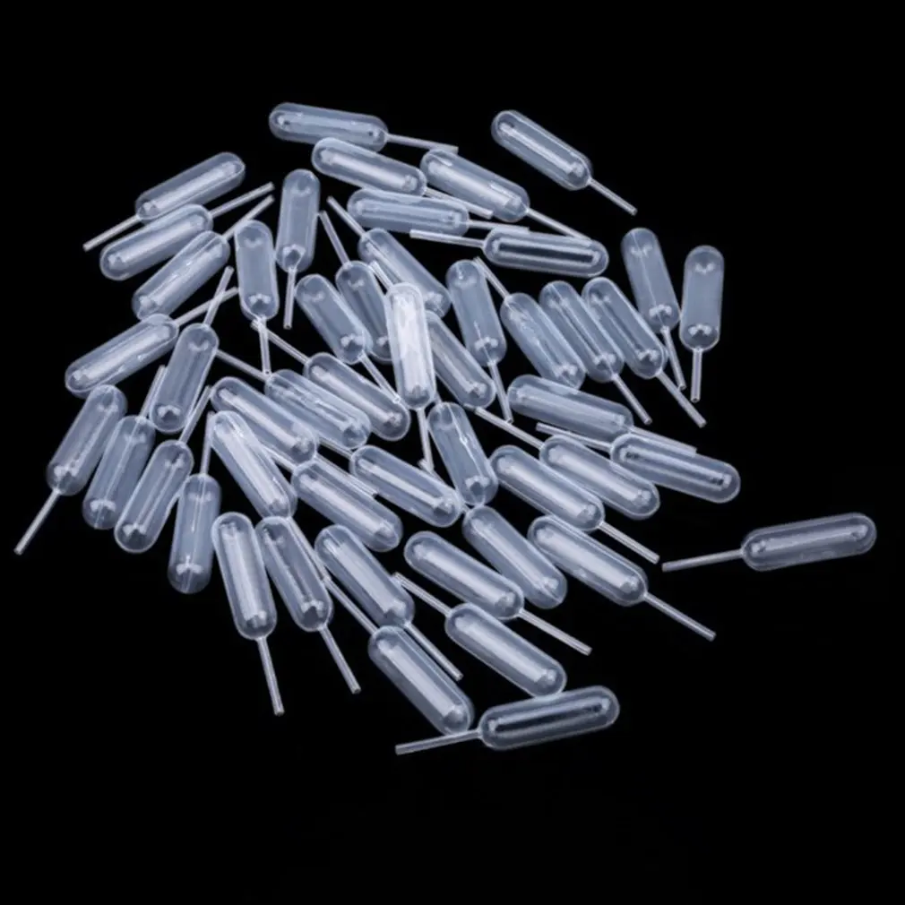 

50Pcs Disposable Jam Syringe Baking Straws Plastic Dropper Straws Baking Straws Ordinary Type 4Ml 001