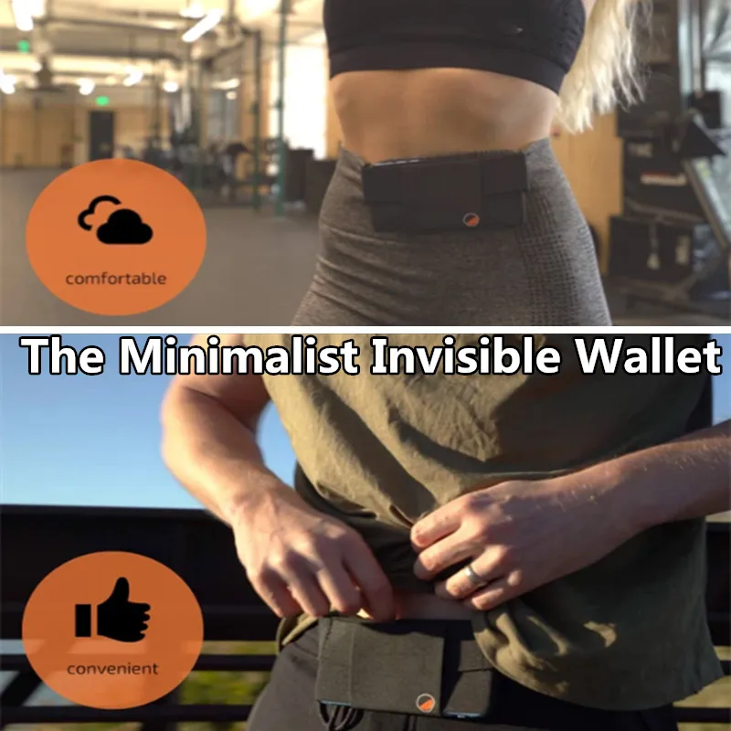 Пояс Сумка для путешествий противоугонная невидимая телефон паспорт Наличные