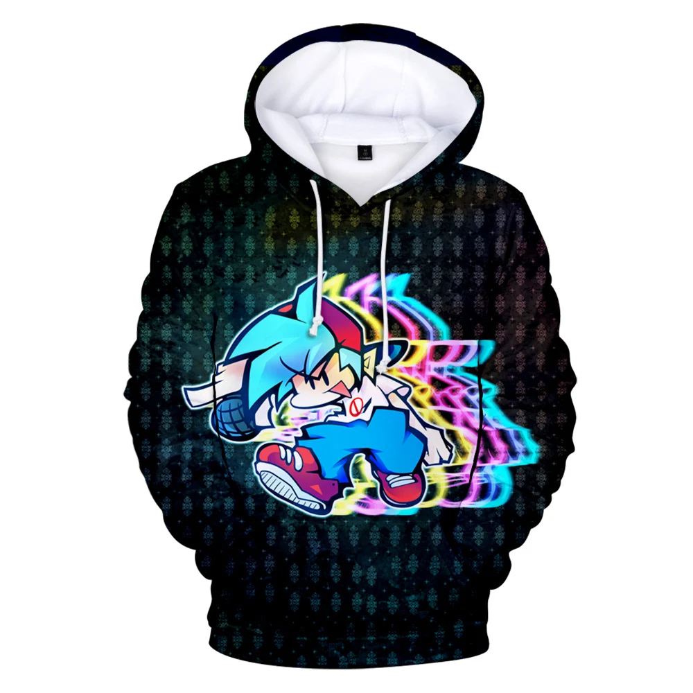 

Friday night Funkin Hoody 3D Sweatshirt Women's Men's Pullover Harajuku Streetwear 2021 Hot Video Game Suit Plus Size Sweatshirt