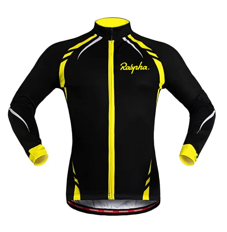 

Lepiny Cycling Jersey Men Pro Team Long Sleeve Bicycle Clothing Windproof MTB Bike Jersey Jacket Ciclismo Uniform Customization