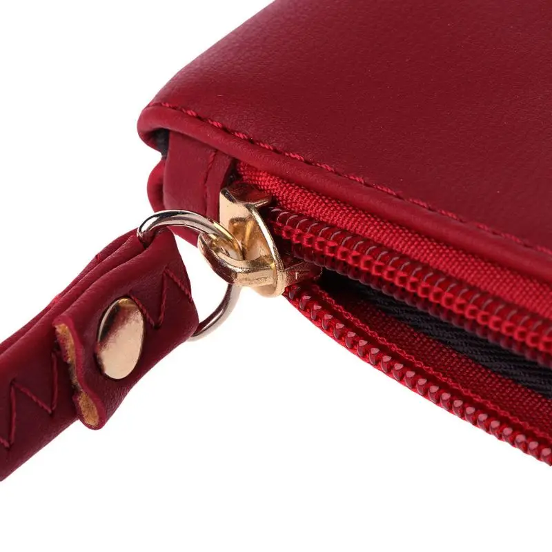

Women PU Leather Purse Wristlet Zipper Wallet Handbag Envelope Phone Key Case Clutches for Women Coin Purses Fashion Bag