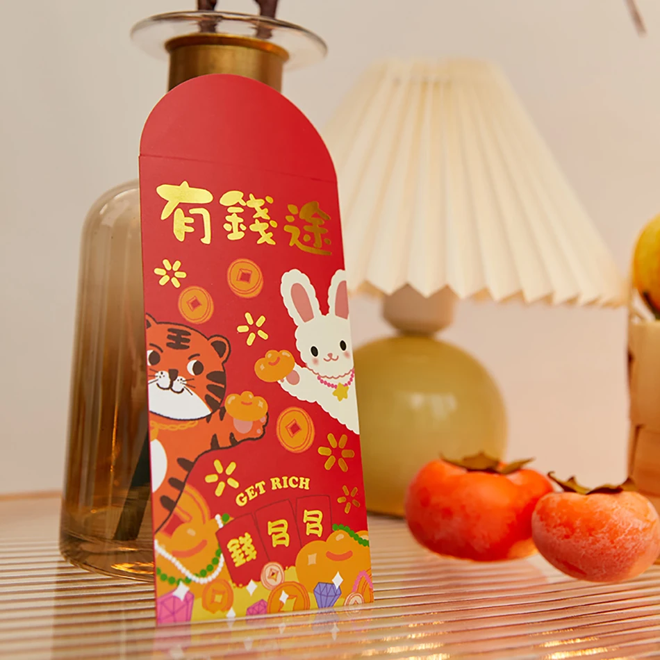 Новогоднее украшение оригинальный дизайн красный пакет милый праздник весны