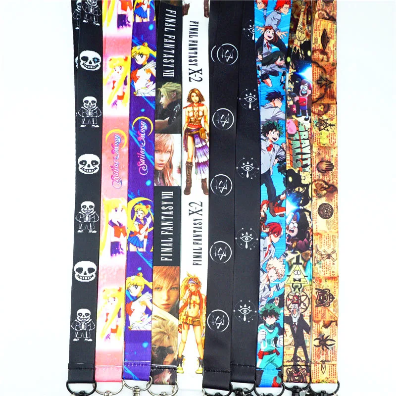 С героями из мультфильма Мой герой шейный ремешок Ремешки удостоверение