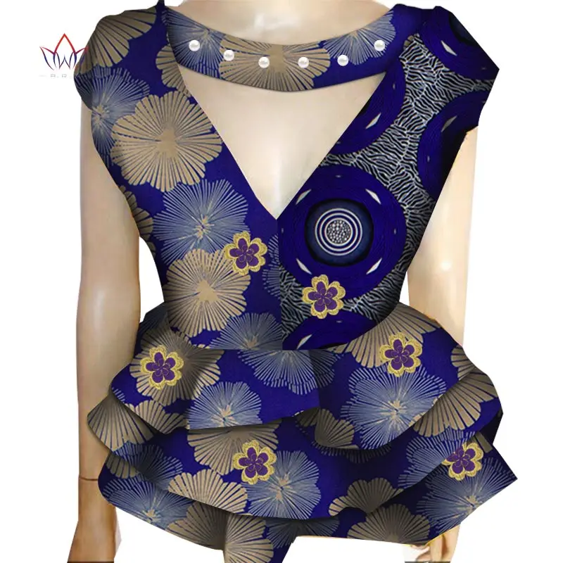 

2021 BintaRealWax African Printed Fashion Jacket Female Spring Casual Tops African Colorful Ankara Batik Women Clothing WY3906