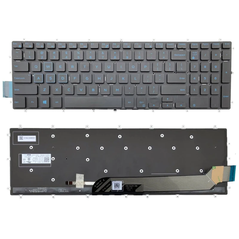 Новая клавиатура для ноутбука Dell G3 3579 3779 G5 5587 Series 15 игровая подсветка US|Клавиатуры