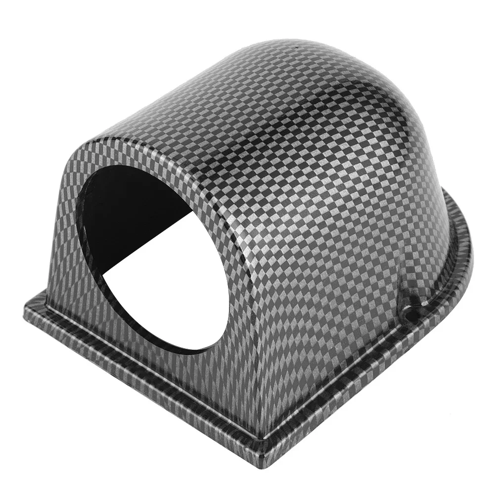 

Universal 2 inch 52mm 1 Hole ABS Plastic Dashboard Gauge Pod Carbon Fiber Look Automobile Accessories Supplies