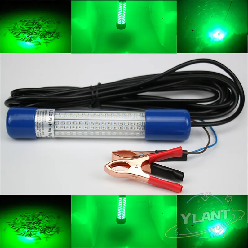 

Ylant IP68 12V LED GREEN Underwater Lamp Submersible Night Fishing LIGHT Crappie Shad Squid Shrimp Night Light 8W Good Stuf