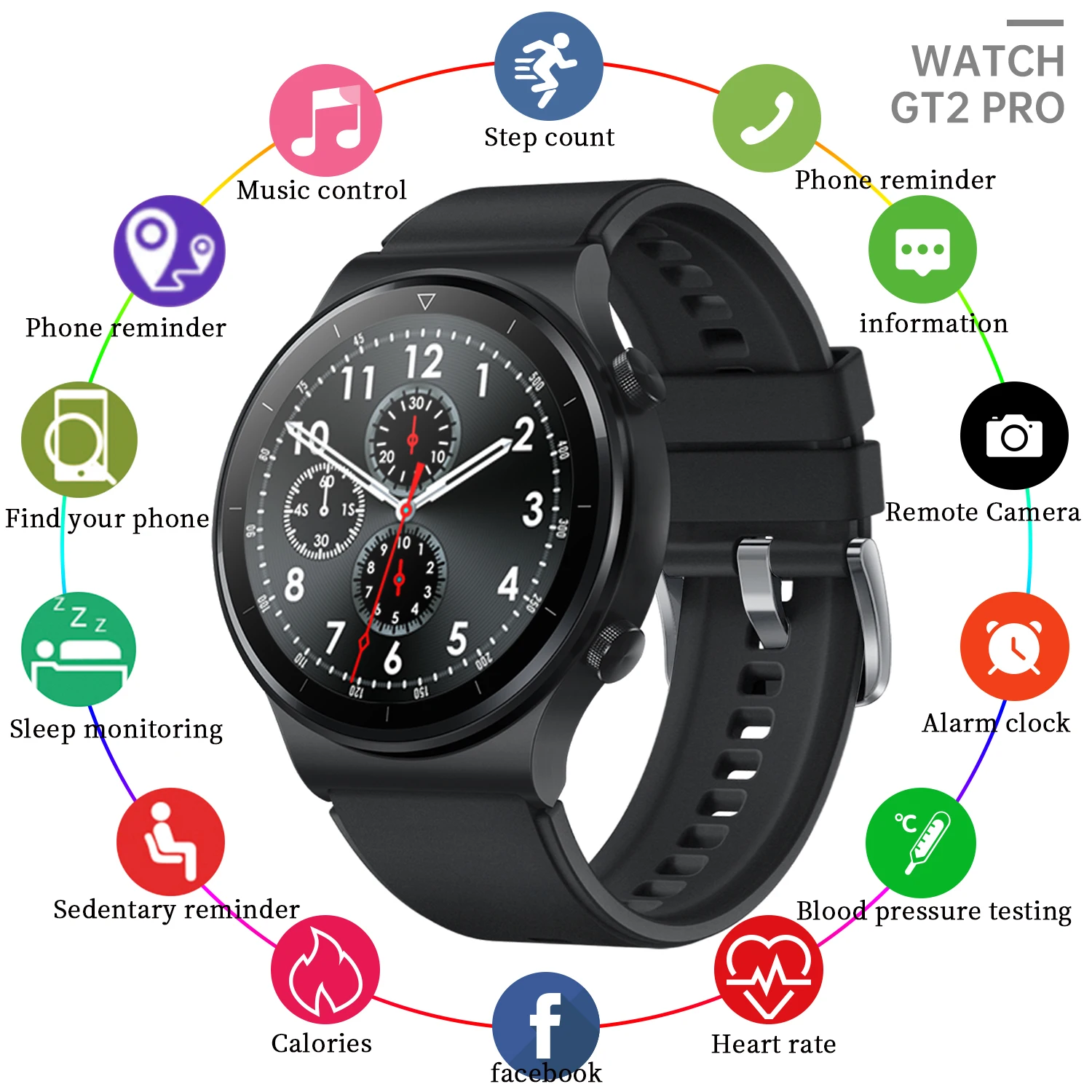 

Smart Watch Men 2021 Android Galaxy Fitness Tracker Bracelet Huawei Gt2 Pro Mate Bluetooth Wristwatch Xiaomi smartwatch Women