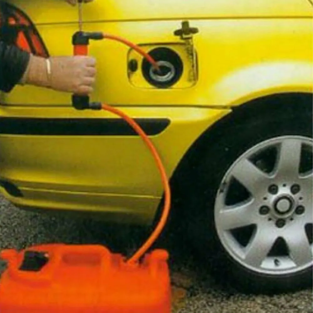 Manual Oil Pump For Pumping Gas Siphon SuckerTransfer Hand Liquid Water Chemical Transfer Car-styling 8mm | Автомобили и