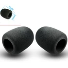 2 шт.лот утолщенная микрофонная пена микрофонная крышка профессиональная студийная ветрозащитная защитная решетка для гриля мягкая крышка микрофона для микрофона