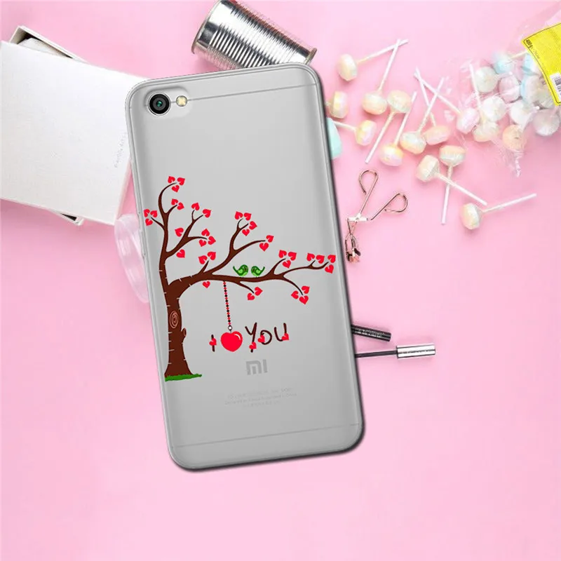 2185 Цветок класса люкс для Xiaomi Redmi Mi 8 6 CC9 A2 Lite 5X 6X A1 6A 4X 4A 5 9 Plus Note 4 5A премьер-профессионал чехол Coque чехол-футляр - Цвет: 2185