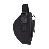 tactical carry belt metal clip holster millitary airsoft gun waist case nylon universal tactical waist holster