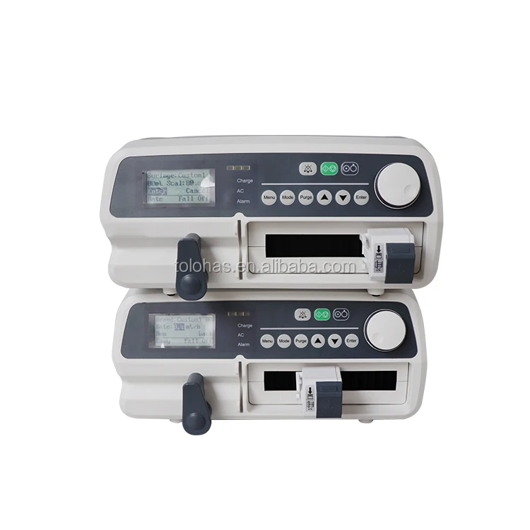 

LH602 Hot selling Hospital Equipment Syringe Pumps ICU Portable Electric Single Channel Injection Pump Medical Syringe Pump