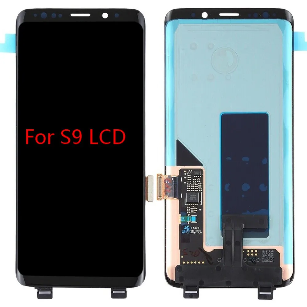 

Original With Line lcd For Samsung galaxy S9 G960F lcd S9 Plus G965F LCD Display with Touch Screen Digitizer With Frame Assembly