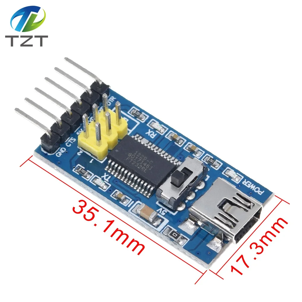 Базовая плата для преобразователя arduino FTDI FT232RL USB в TTL последовательный IC адаптер