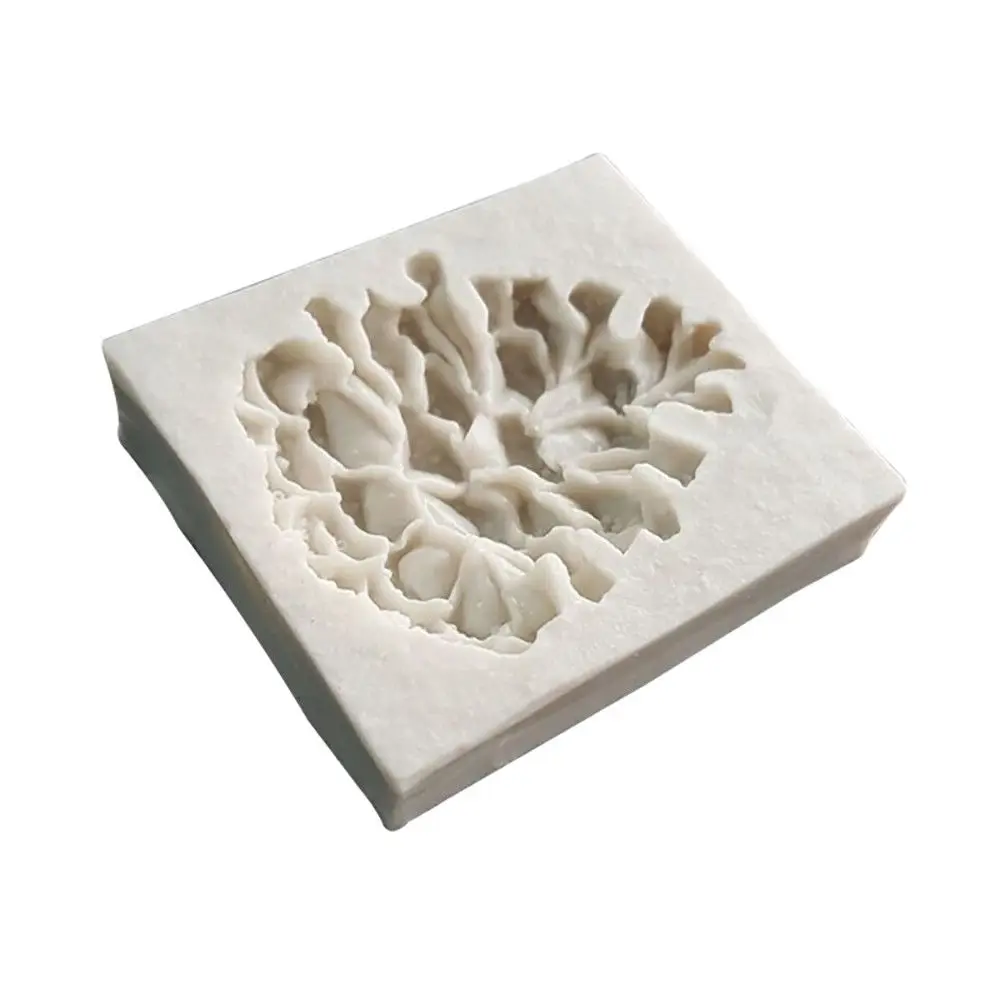 Лидер продаж 2020 пищевой силикон Рождественская сосновая гайка помадка форма для