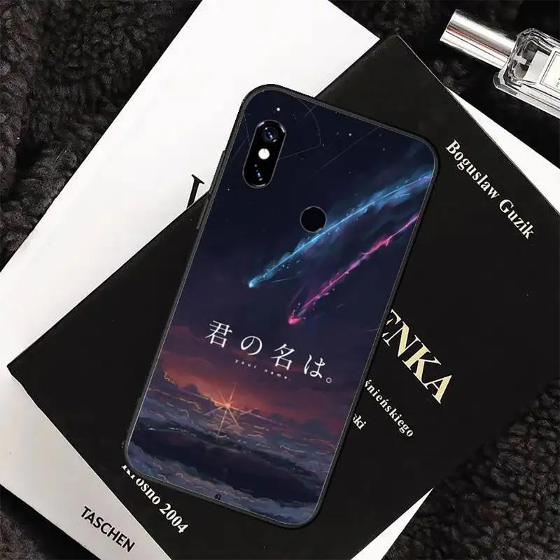 

Kiminonawa Your Name Japanese Phone Case For Xiaomi Redmi 4x 5 plus 6A 7 7A 8 mi8 8lite 9 note 4 5 7 8 pro