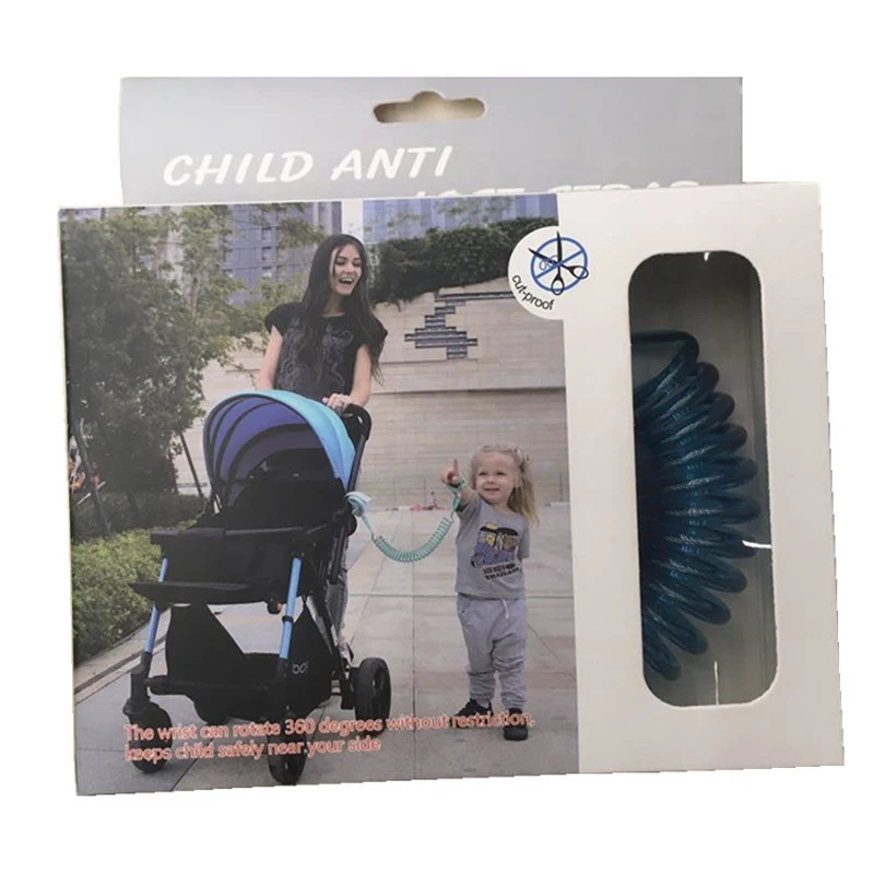 Новый обновленный анти-потерянный соединитель на запястье поводок для ребенка