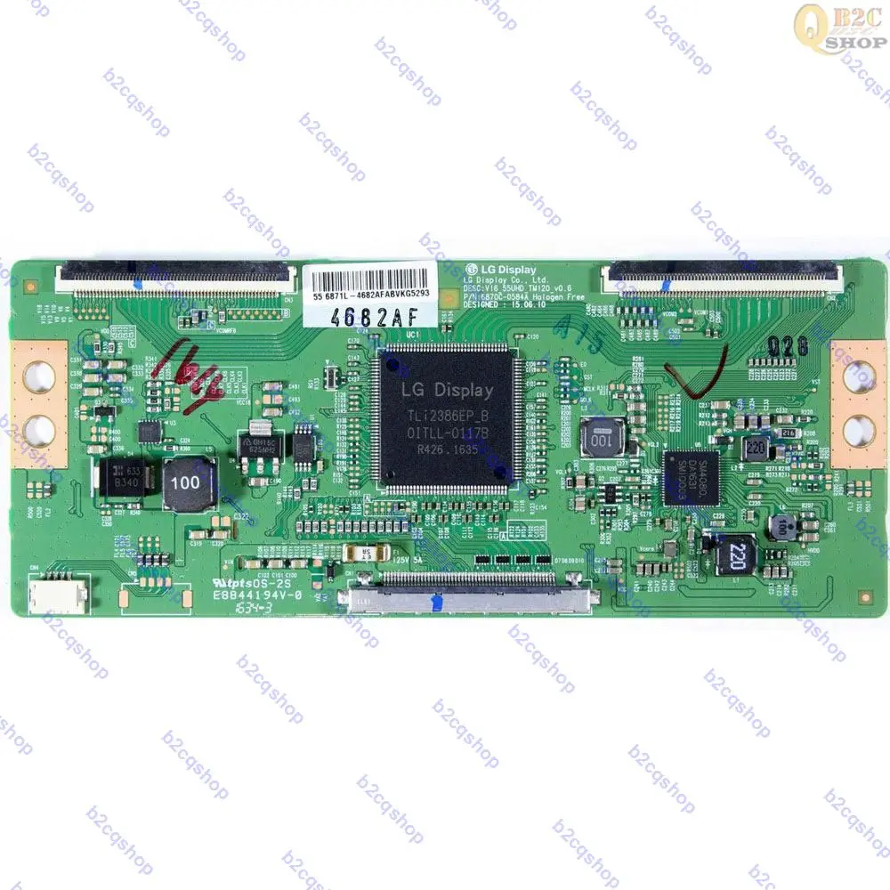 V16 55UHD TM120 6870C-0584A T-CON доска логическая плата с установленной IOS 43 до 49 55 дюймов для LG