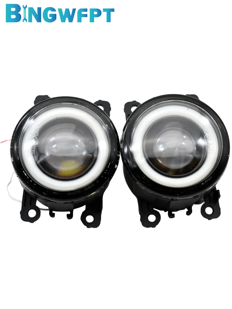 

H11 LED 12V Fog Lamp Fog Light Angel Eye For Mitsubishi Peugeot For Nissan Honda Acura For Ford Suzuki Citroen Subaru Renault
