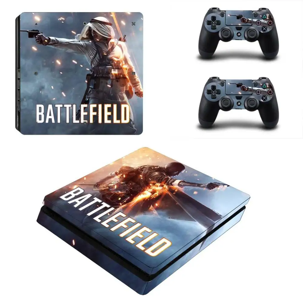 Тонкая наклейка для игровой приставки PS4 с игровым боем PlayStation 4 тонкая консоли и