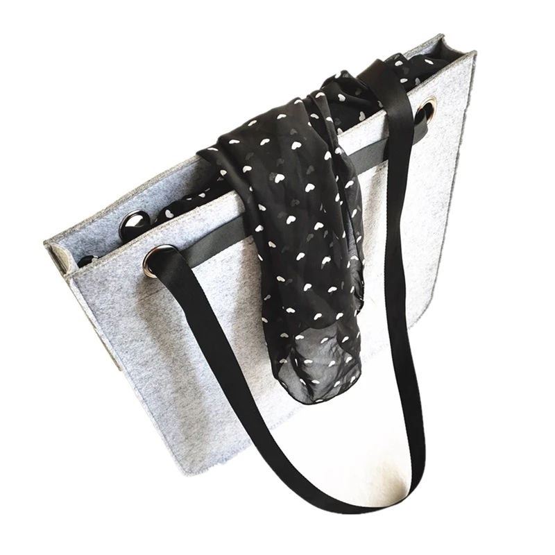 Сумка-шоппер из фетра на плечо Женская Экологичная Сумка-тоут Дамский кошелек |