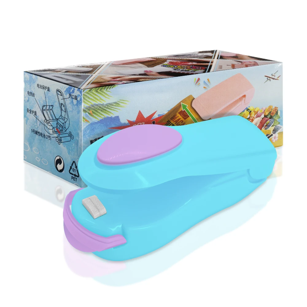 

Mini Heat Sealing Machine Sealer Portable Plastic Bags Clip Heat Sealing Tools Food Packaging Storage Supplies Kitchen Utensils