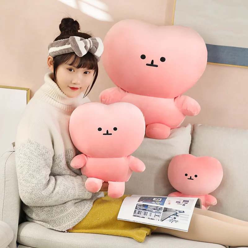 

28-52 new creative love pillow super soft down cotton padding fabric comfortable to send girlfriend birthday gift kawaii toys